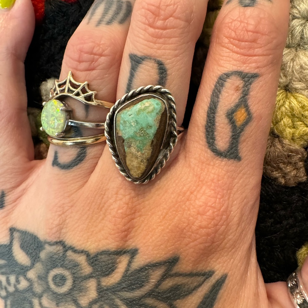 Vintage turquoise ring
